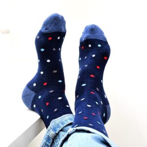 Blue-Multicolor Dots