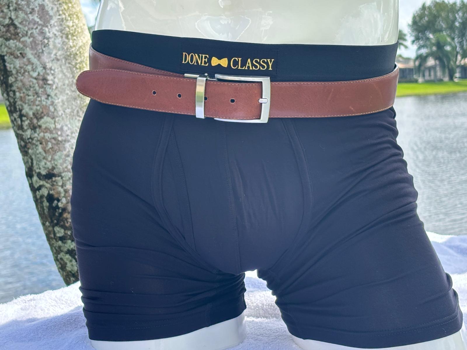 Blue Bamboo Underwear For Men