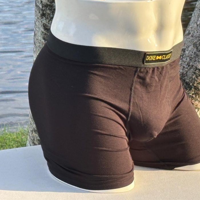 Black Bamboo Underwear For Men