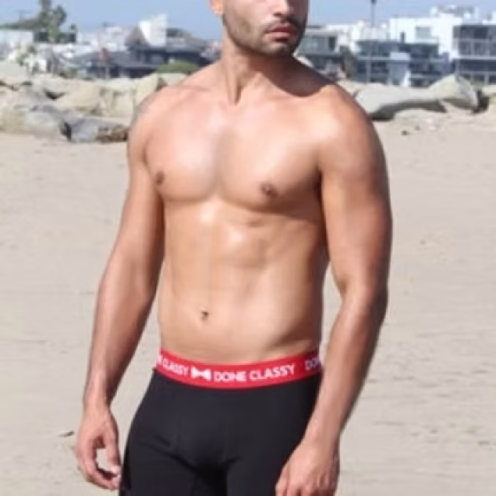 Black Body / Red Band – Mens Underwear